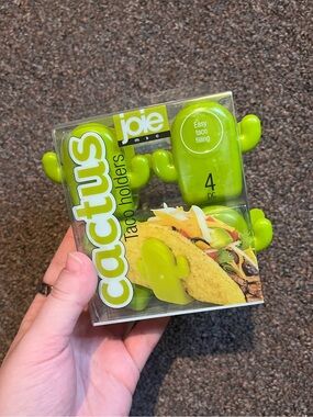 Joie Cactus Taco Holders - Bright Lime Four Piece